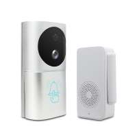 Wifi Smart Video Camera Doorbell IP Ring Doorbell Two Way Audio Control Wireless IOS Android Battery Powered Application